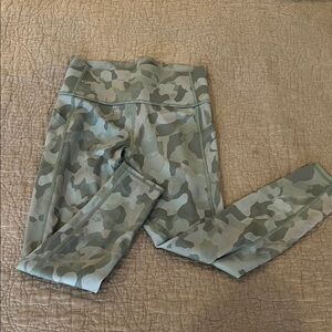 Target Green Camo Kids Leggings